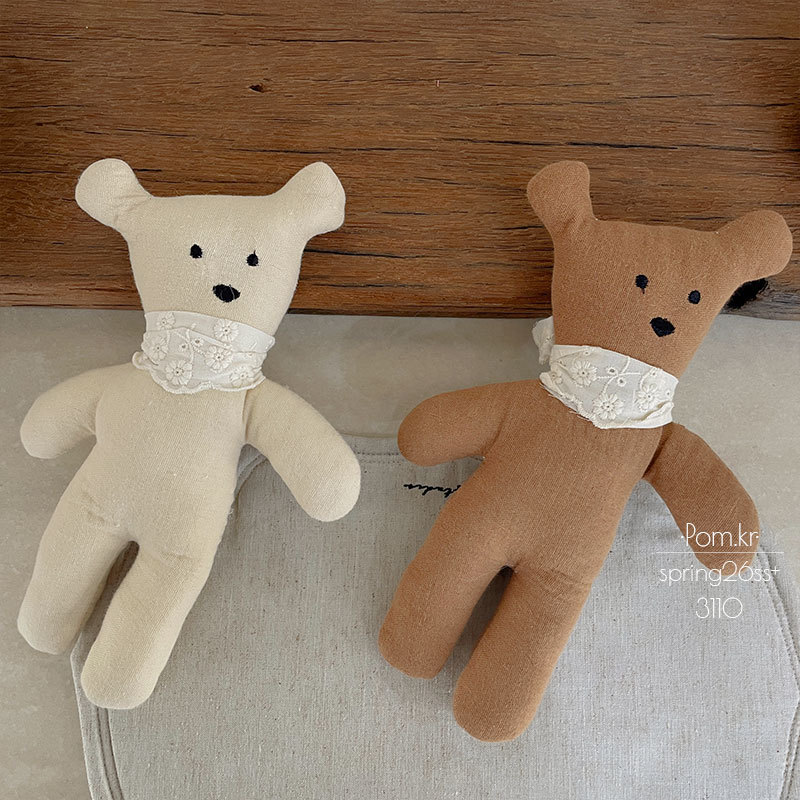 New Korean-style ins bear lace silk scarf doll fabric handcrafted children's birthday companion doll prop Application Scenario
