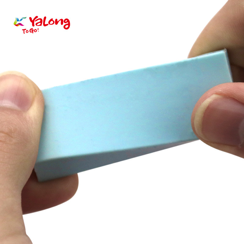 The popular cubic design eraser made of rubber TPR material in foreign trade, student/office pencil eraser Item Picture