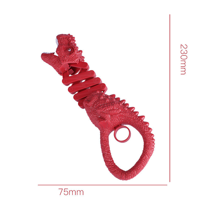 PVC creative dinosaur clips, children's pick-up mechanical arm toys, fun and playful spring telescopic clips for fun Application Scenario