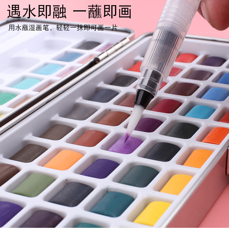 水彩颜料盒/油画颜料/马利国画/塑料软管颜料/DIY石膏娃娃产品图