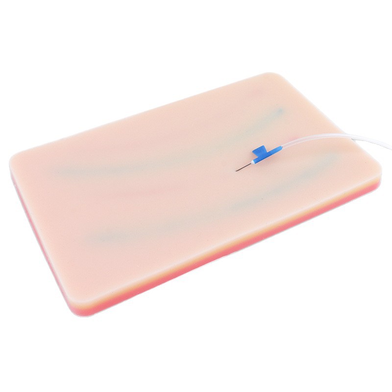 Surgical silicone intravenous injection practice model simulation skin puncture module Silicone suturing skin instrument package Application Scenario