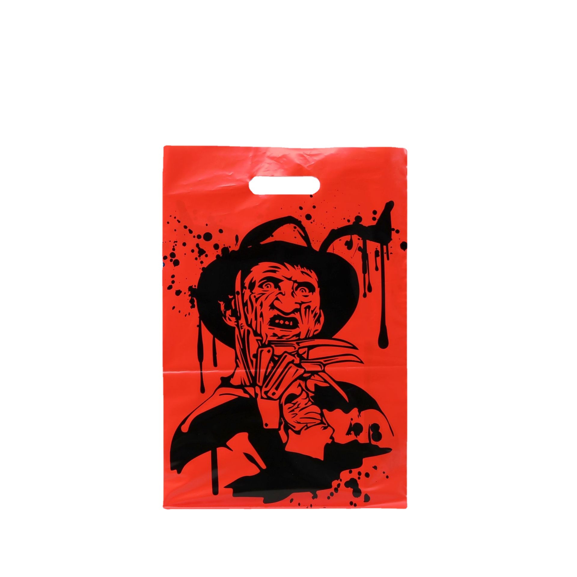 Customized shopping PE clothing plastic bags, advertising and promotional gifts, four-finger bags, small-batch hand-held accessories, hand-held bags Item Picture