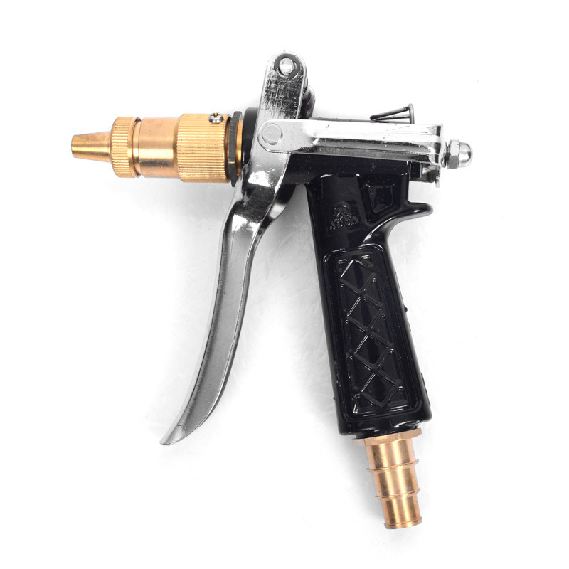 洗车枪/洗车/高压水枪/伸缩水管/高压喷水洗车白底实物图