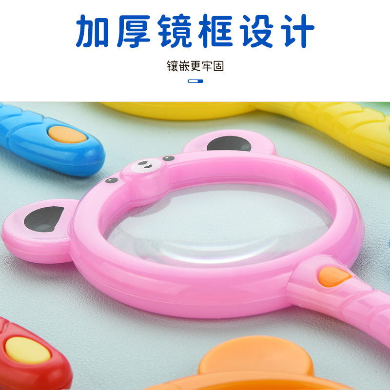 Children's magnifying glass, high-definition mirror, portable learning and observation toy, magnifying glass suitable for beginners, smart magnifying glass, multi-functional, special for watchmakers Specification image