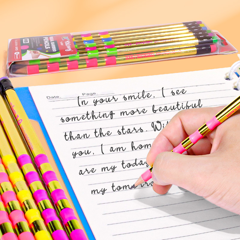 yalong Foreign Trade HB Pencils, Bamboo Joint Pencils, Children's Pencils, Student Pencils wholesale Specification image