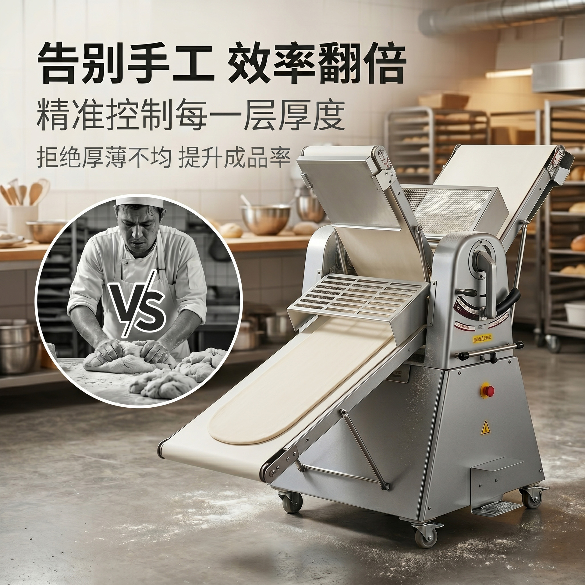 Direct sales from the manufacturer of commercial fully automatic puff pastry machines, baking equipment, dough calender machines, and pastry opening machines for egg tarts and puff pastry Direct sales from the manufacturer of commercial fully automatic puff pastry machines, baking equipment, dough calender machines, and pastry opening machines for egg tarts and puff pastry