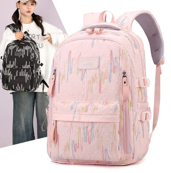 双肩包韩版大容量书包高颜值可爱甜美背包女初高中大学生背包