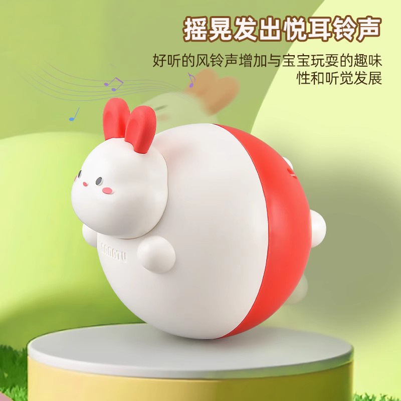 Cross-border baby toys 0-1-year-old unbreakable dolls for children consume their physical strength 3 Early education and intelligence 6 ringing bells for newborns Application Scenario