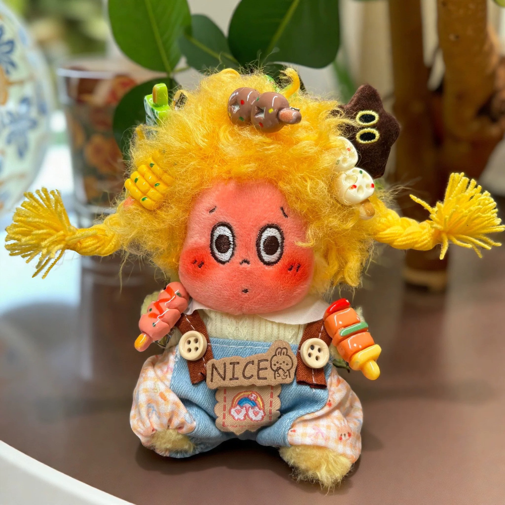 It's So Compatible With The Star People. The Star People's Braid 10Cm Baby Clothes Are Made Of Cotton Dolls And Transformed Into This Braid