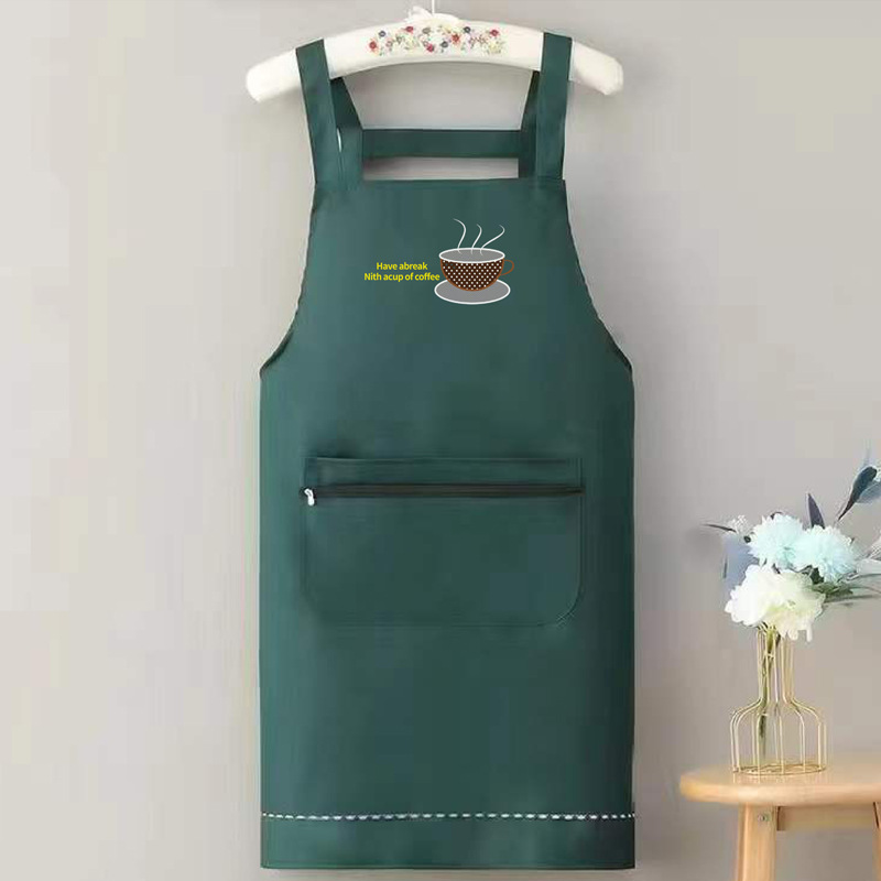 家务围裙、袖套实物图