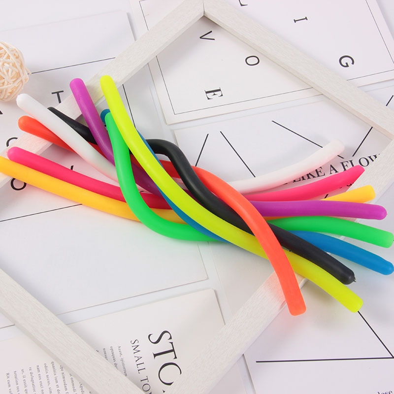 厂家供应 减压面条绳 6色可选 儿童弹力绳玩具 发泄详情图3