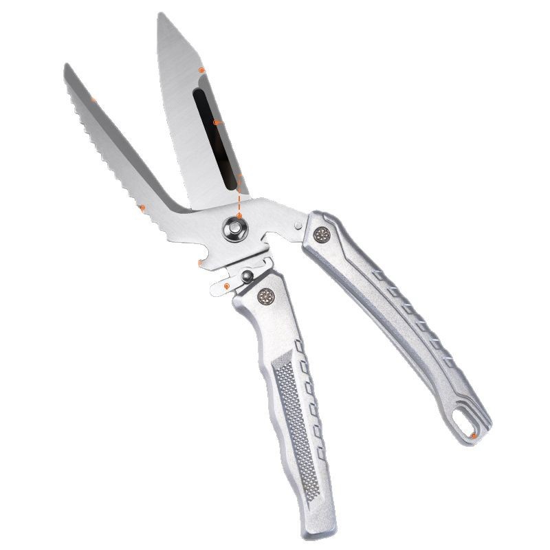 مقص في المقص الأمامي لمقصص الشواء المتعدد الوظائف Item Picture