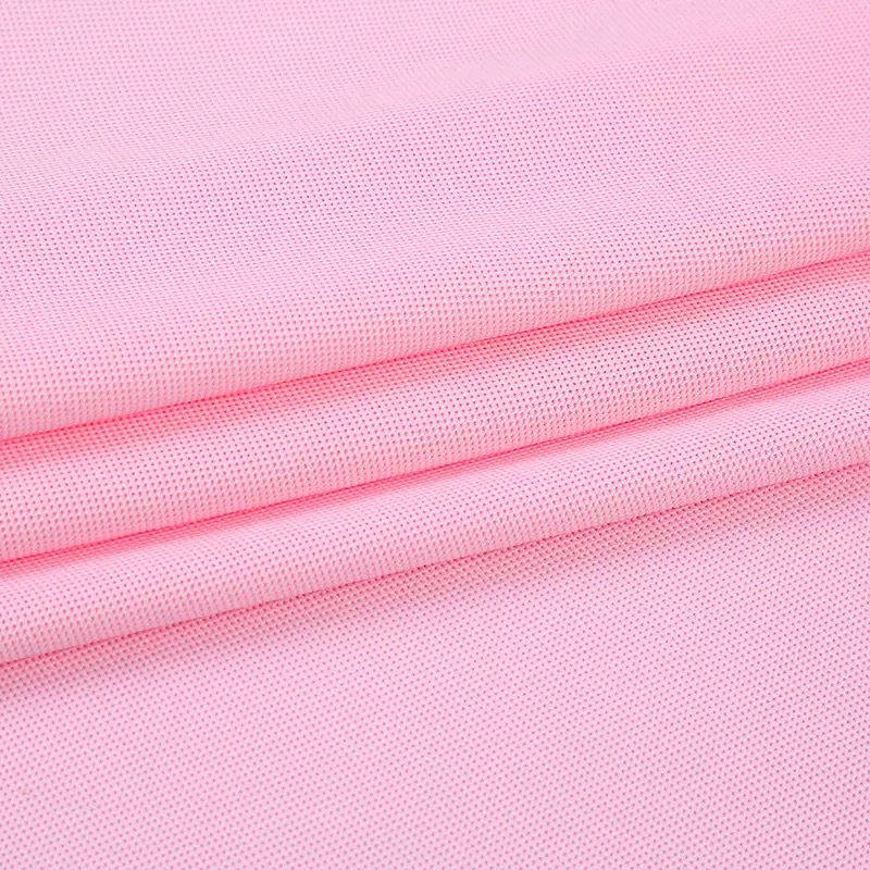 200g knitted spring and summer business short-sleeved school uniform moisture-wicking and sweat-wicking fabric imitating cotton beads from the original manufacturer in stock Specification image