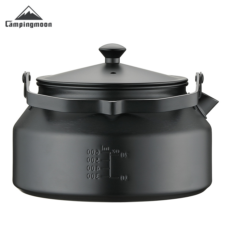 Koman BKSW-1 camping cookware and equipment: 304 stainless steel teapot, portable coffee, picnic, outdoor kettle Item Picture