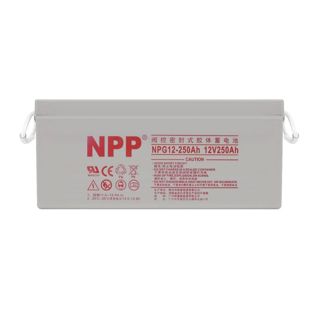 12V Naipu battery 150AH gel battery, solar cell for computer room, wind energy storage, maintenance-free Application Scenario