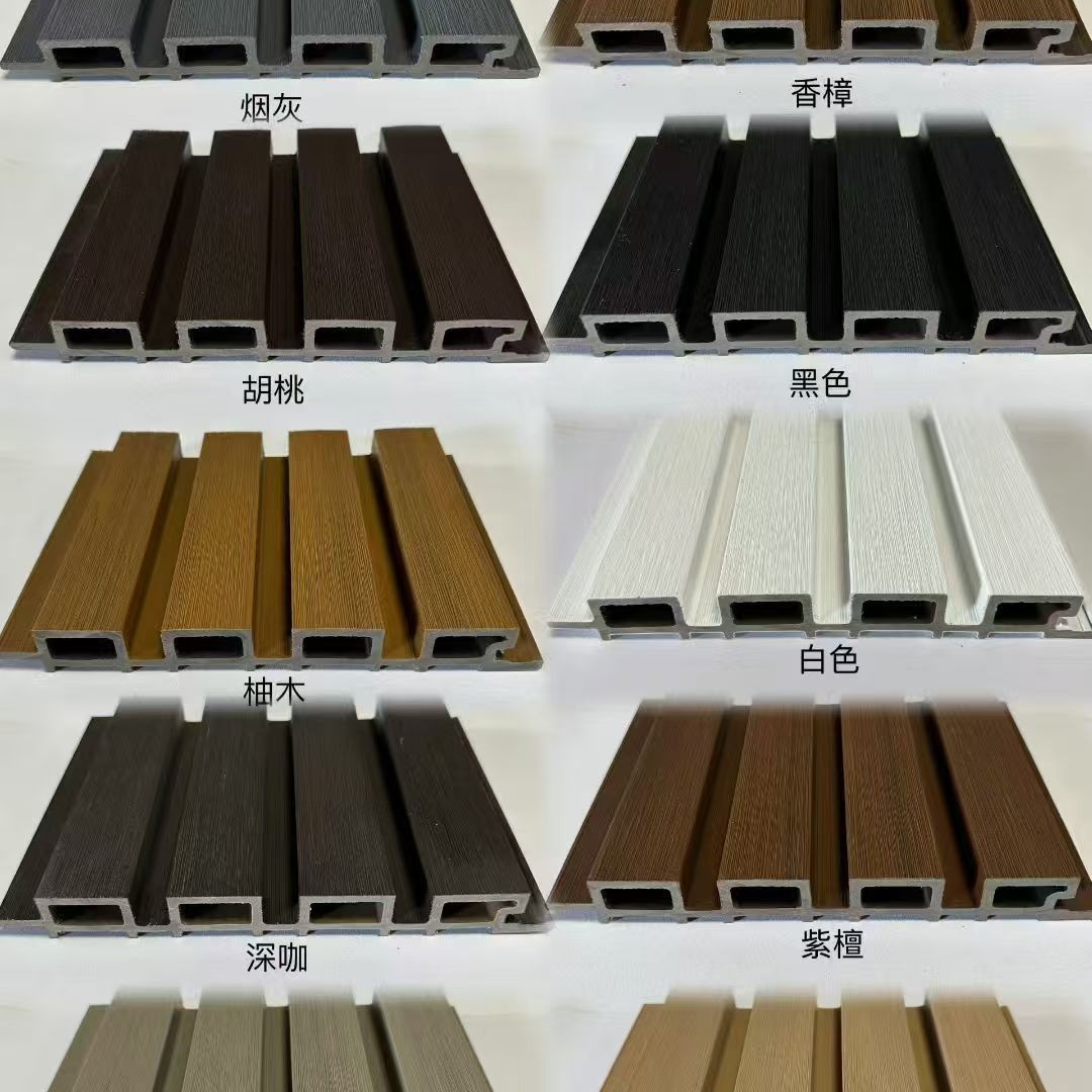 Bedroom outdoor second-generation Great Wall board wood-plastic corridor villa courtyard moisture-proof wall panel, anti-slip, waterproof and environmentally friendly material Item Picture