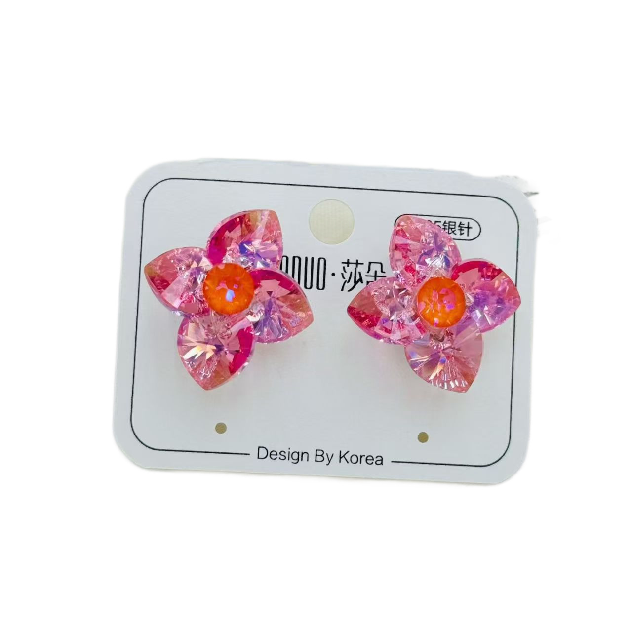 الإقراط الكريستال النمساوي ذو الإبرة الفضية (S925) Item Picture
