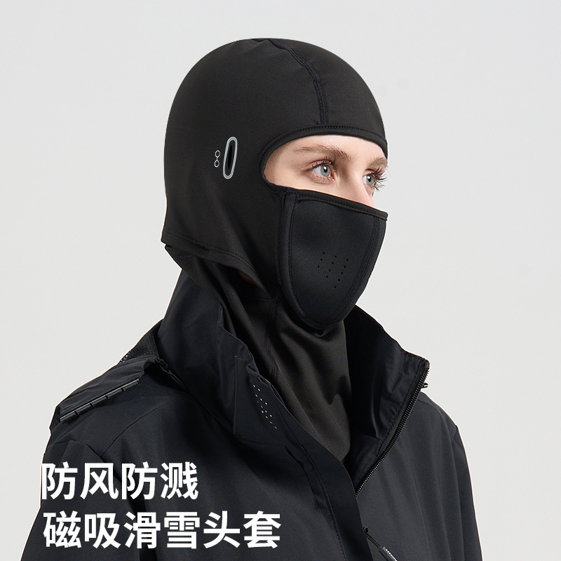 面罩防晒/万圣节/食品防护面罩/男皮革眼罩/男士情趣头套细节图