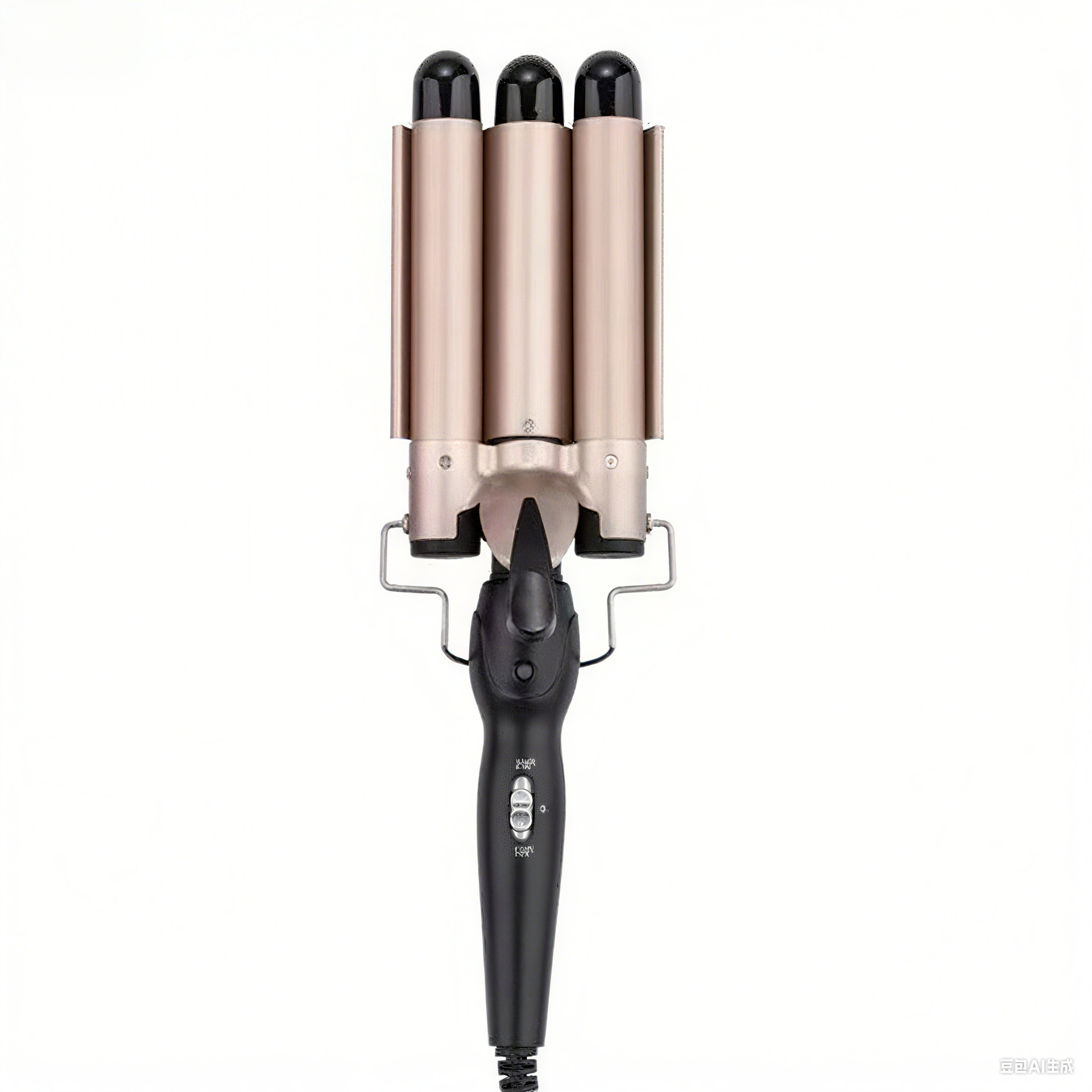 22mm fully automatic egg roll tube and rod three-tube hair curler, water wave hair care, large wave electric curling plate, cross-border stock Item Picture