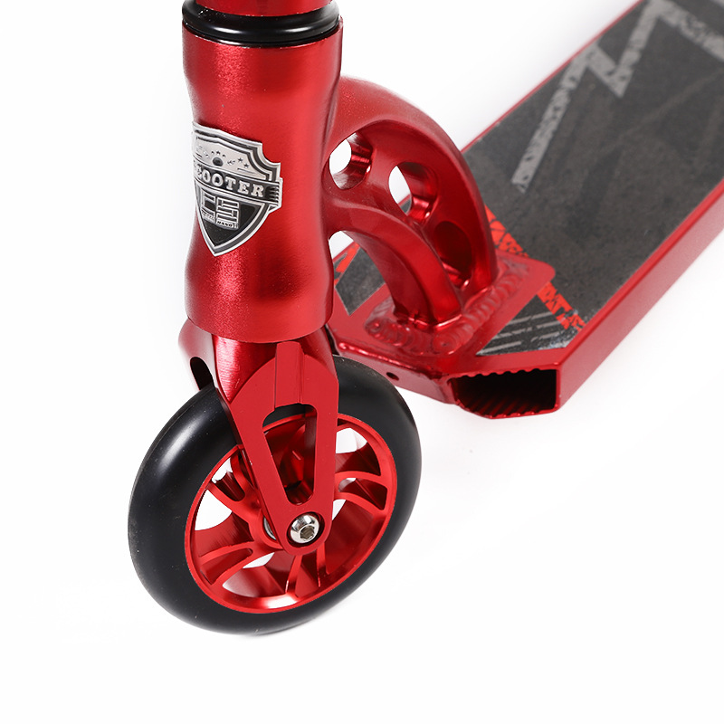 Cross-border best-selling fashionable and cool adult mobility scooters, stunt bikes, extreme scooters, aluminum wheel core scooters Specification image