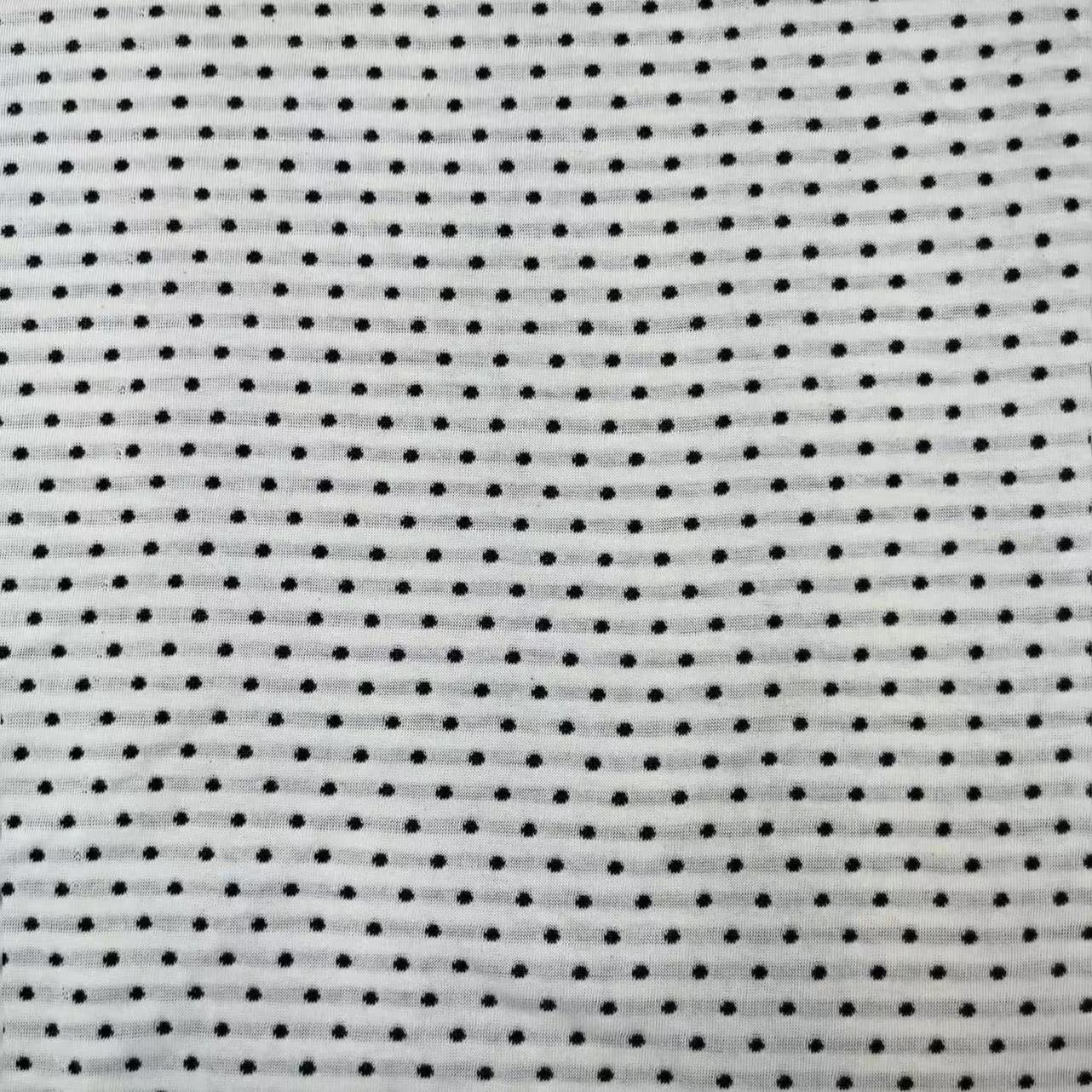 美式复古chic条纹波点双层特殊设计感小众圆领开衫薄款外套上衣产品图