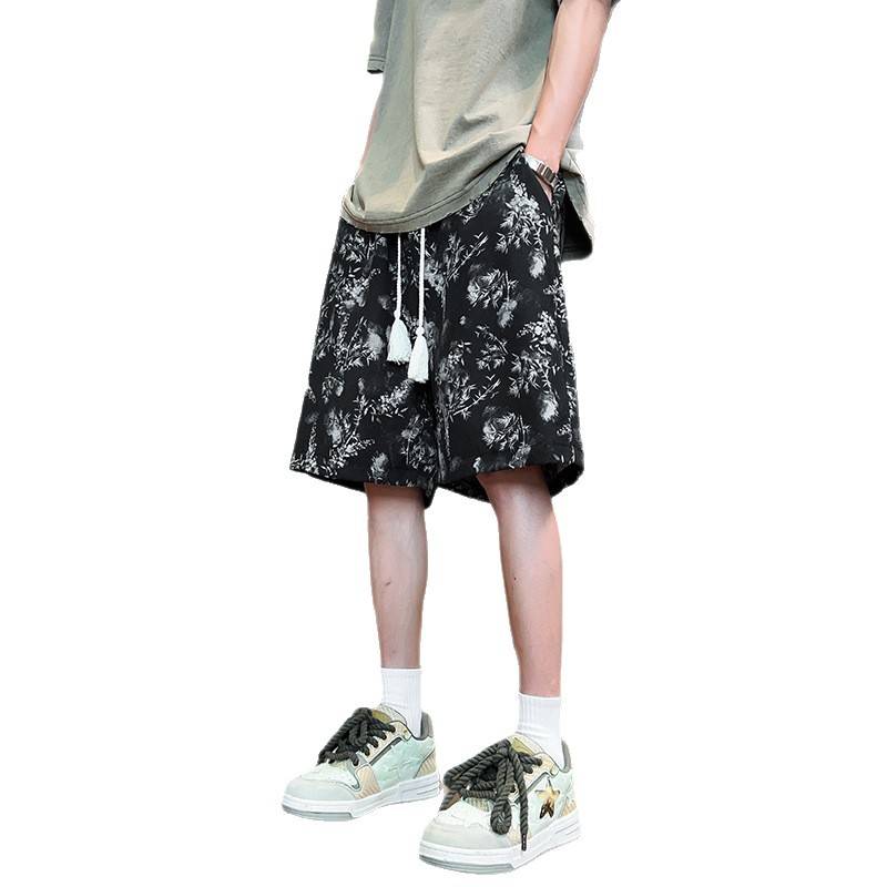 华棉运动裤/裤子/华棉裤子/冰丝防晒裤/卫裤白底实物图