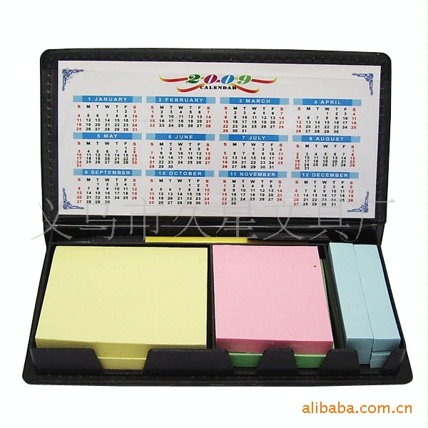 【 Factory Supply 】 Leather boxes, note-taking notes, sticky notes, imitation PU note boxes, high-end leather boxes with logo advertisements