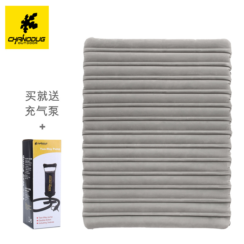 Xanoduji inflatable bed, home double air cushion bed sheet, person inflatable mattress, thickened portable air cushion bed, simple and easy Item Picture
