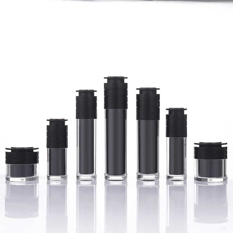 新款护肤品包装20ml-120ml乳液套装瓶30g50g面霜分装瓶白底实物图