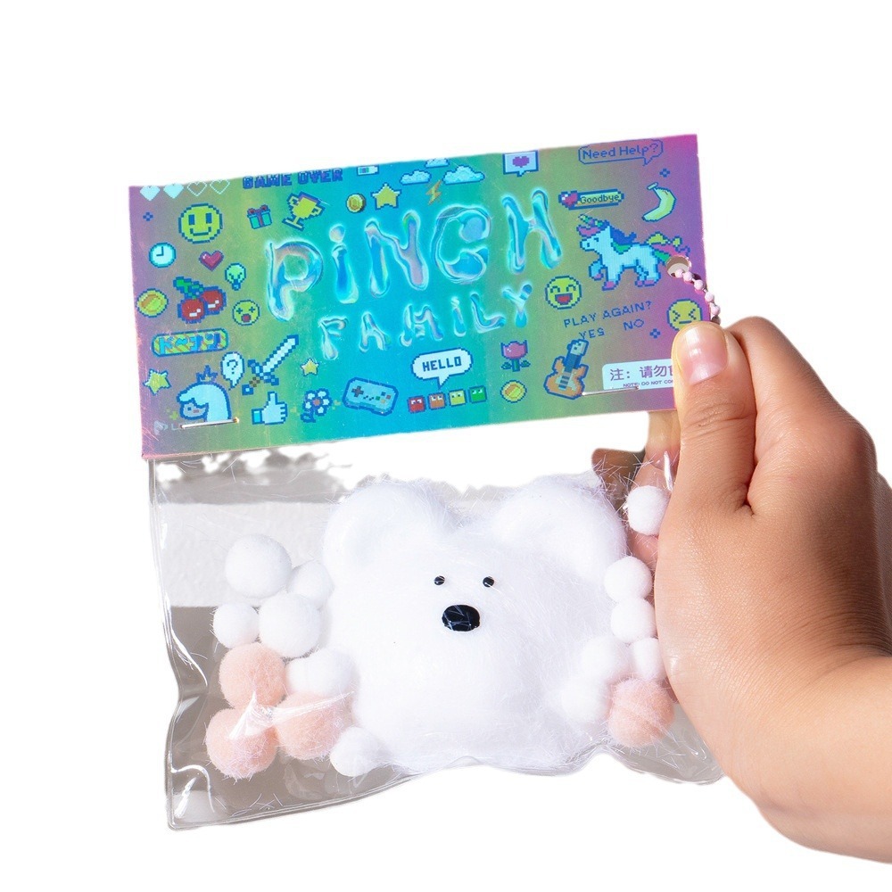 Douyin's same style of muddy little pig and dog tpr pinching silicone slow rebound blind box stress-relieving toys wholesale for stress relief Item Picture