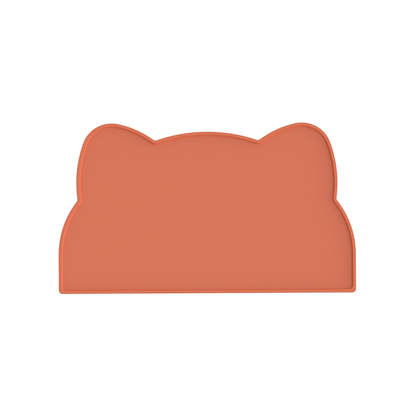 Pet placemats, stain-resistant pet MATS, easy-to-clean pet MATS, universal silicone MATS for cats and dogs, food-grade, simple style tableware Item Picture