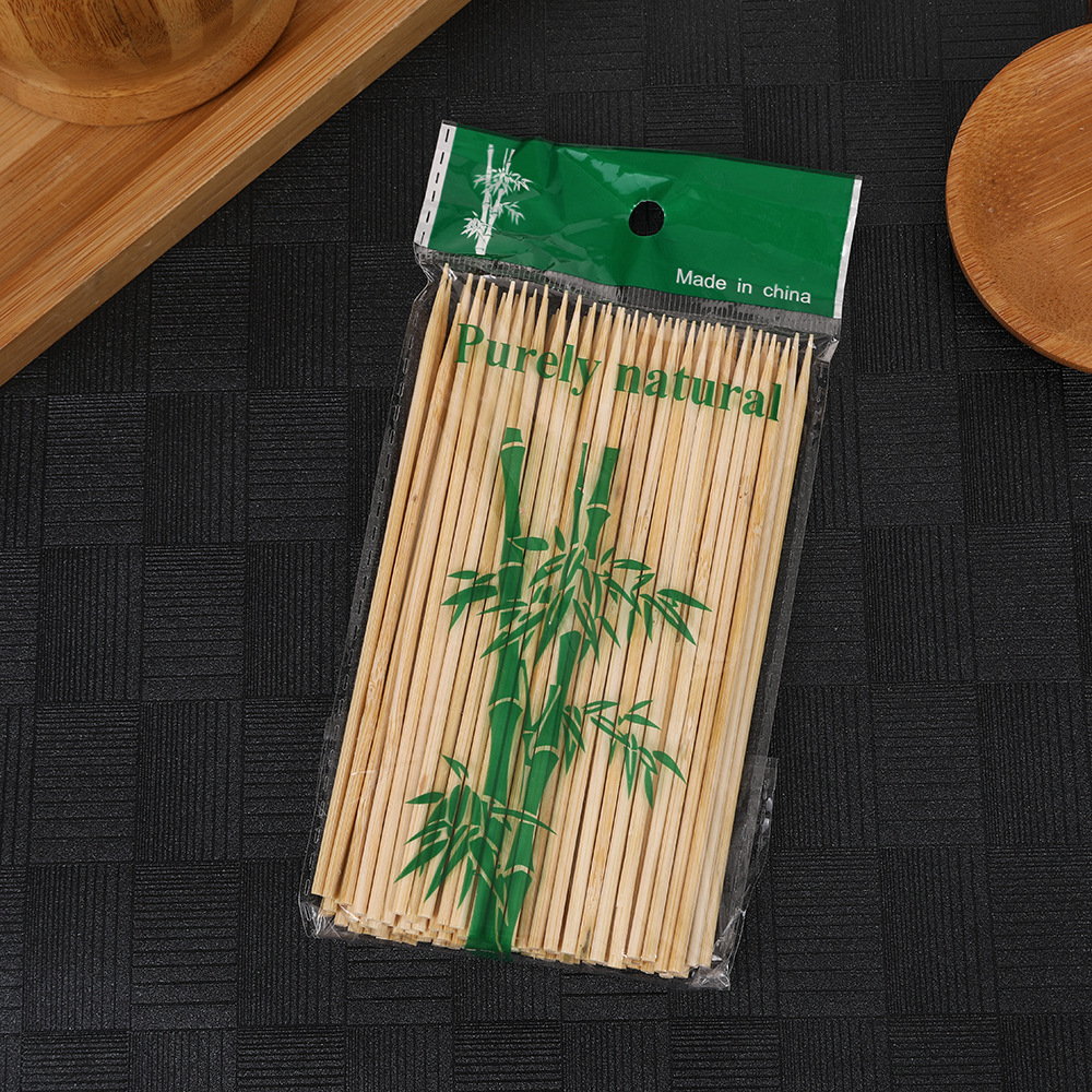 单头竹牙签一次性袋装水果签家用饭店条装牙签便携式超细竹子牙签细节图