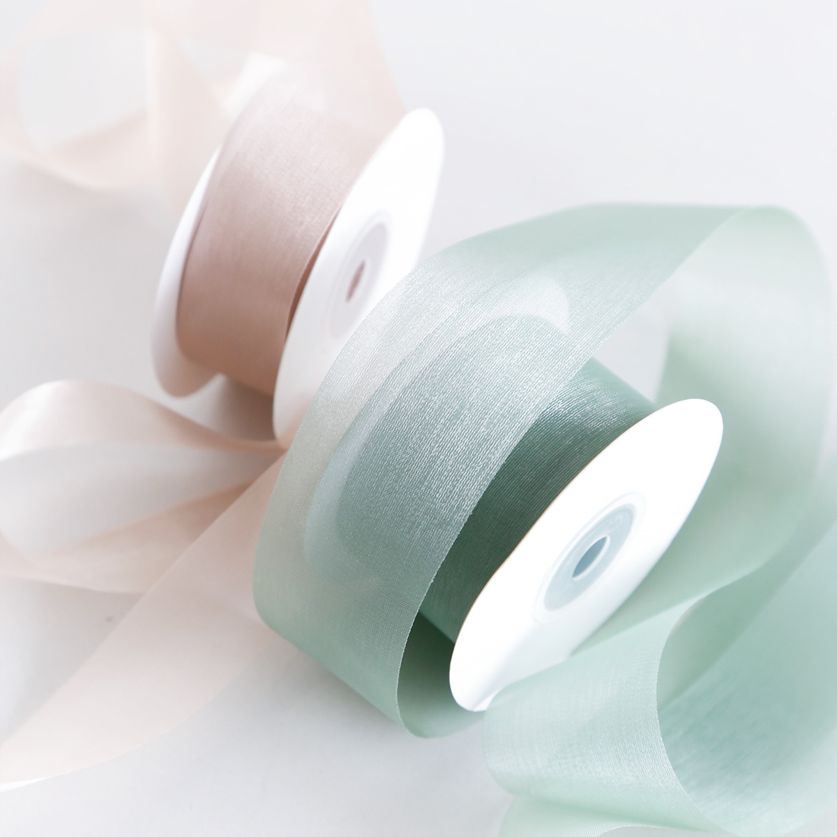 纱花艺包装手工DIY蝴蝶结宽丝带花束礼物彩带蛋糕装饰缎带飘带