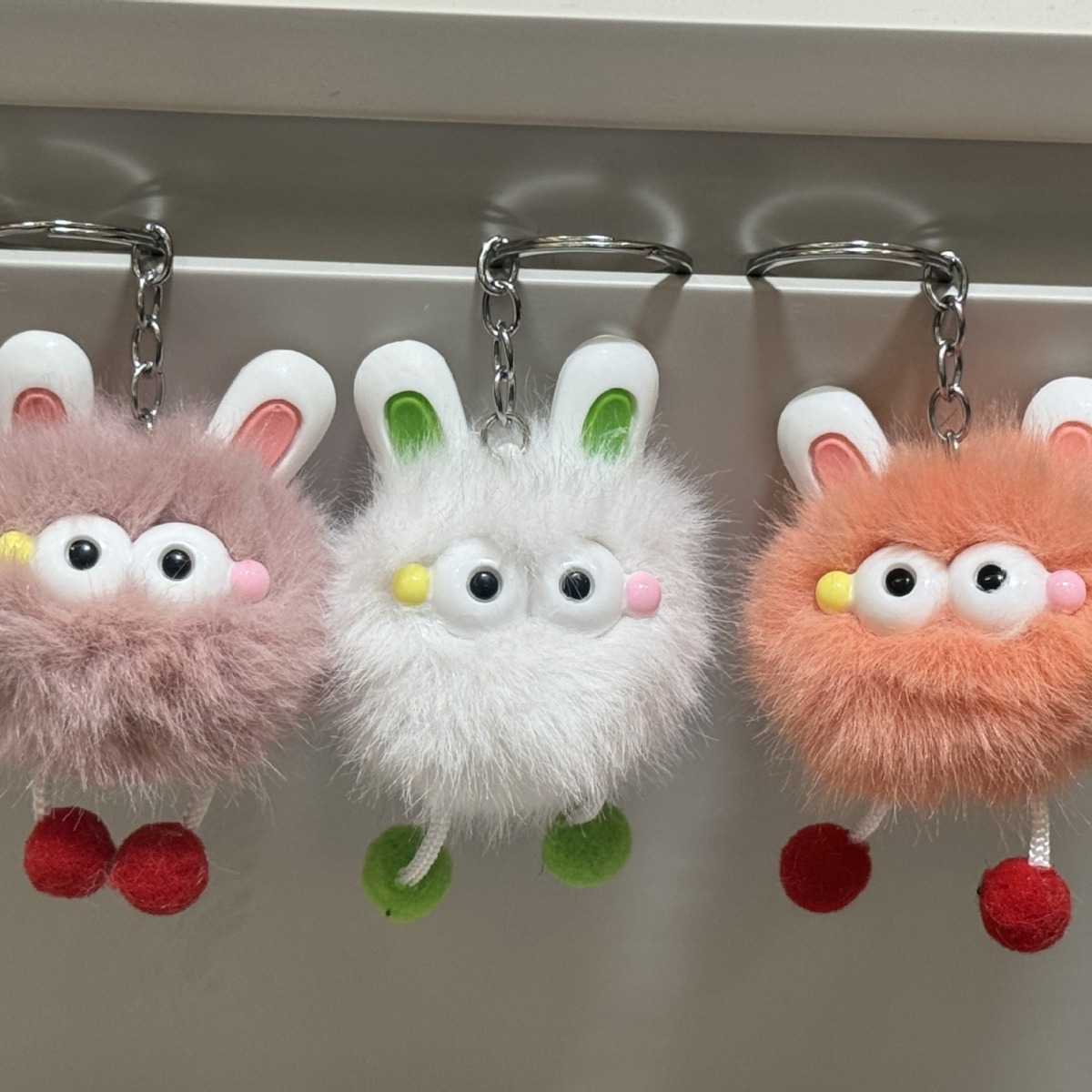 钥匙扣/卡通钥匙扣挂件/钥匙扣公仔挂件/发光闪光钥匙扣/马卡龙钥匙扣产品图