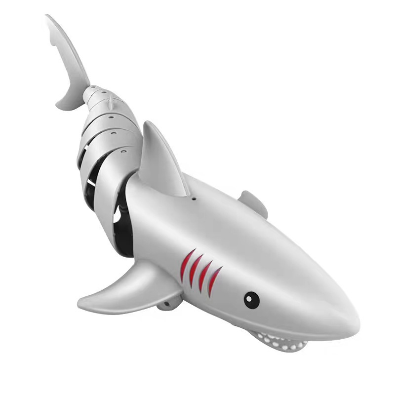 Leneng rechargeable remote-controlled shark swimming children's simulation Great white shark Underwater boy submarine Boat model toy Item Picture