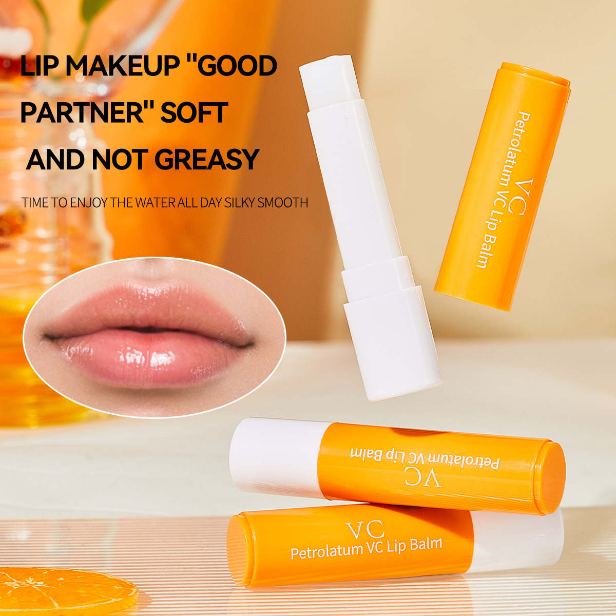【 Cross-border Exclusive 】FORMBO Lip Care Lip Balm: Moisturizing, Hydrating, Reducing Lip Lines and Brightening Lip Balm wholesale Specification image