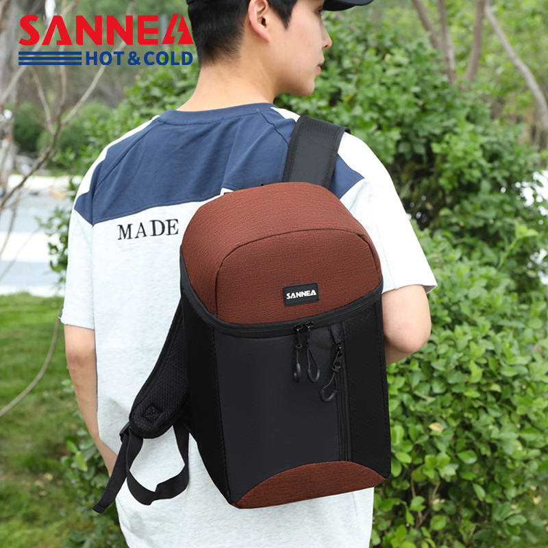 Saneng's best-selling double-shoulder insulated backpack for outdoor picnics, large-capacity portable ice packs, and thickened crossbody picnic bags are in stock Specification image