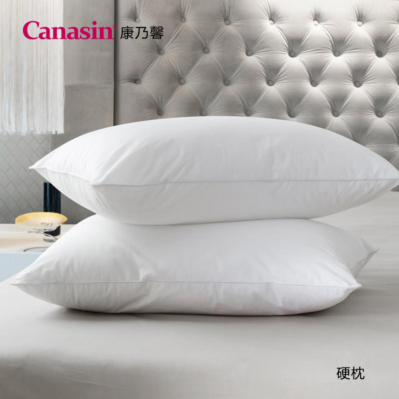 Carnation Hotel dedicated pillow core, five-star microfiber hotel and homestay bedding, all-cotton single piece wholesale details Picture