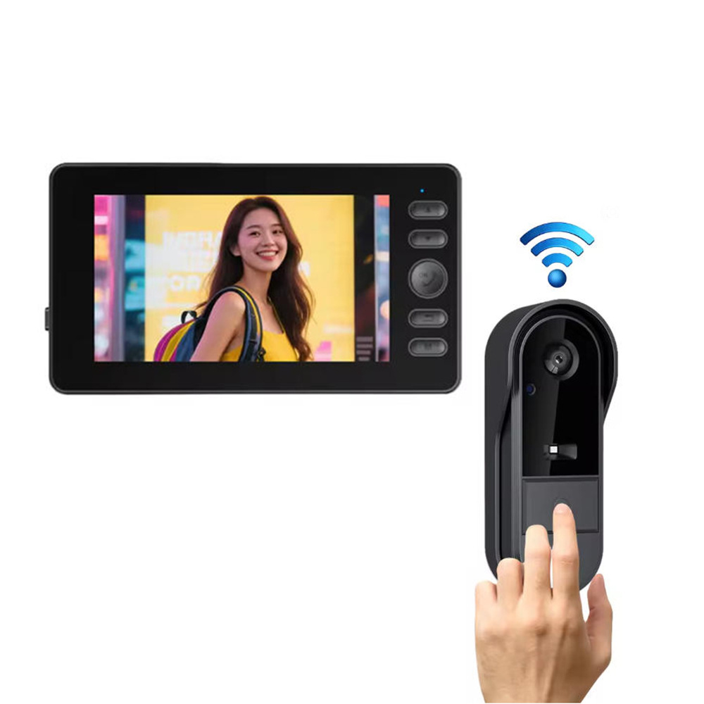 Lexiangyu two-way wake-up wireless video doorbell, rainproof, high-definition night vision, wide-angle, large-capacity battery, long battery life, cross-border selection Application Scenario