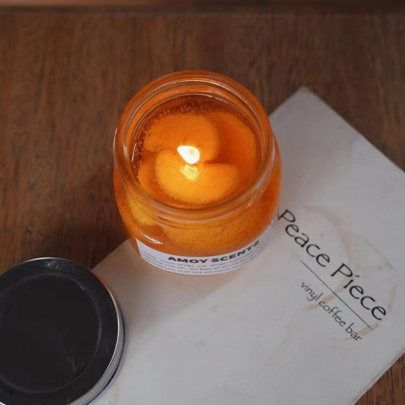 创意手工生日礼物水果橘子草莓果冻蜡毕业礼物拍照道具