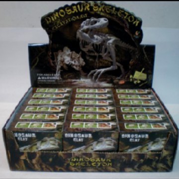 6款小化石考古挖掘 创意diy亲子儿童益智手工挖宝实验玩具