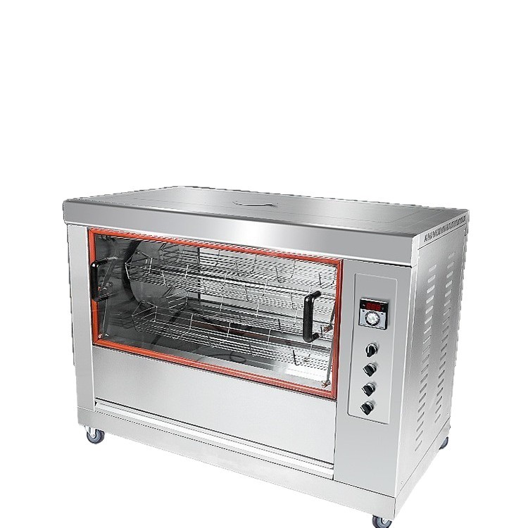 Wholesale of commercial multi-functional chicken roasting oven, fully automatic rotating intelligent temperature control, and special poultry roasting oven equipment for hotels and canteens Item Picture