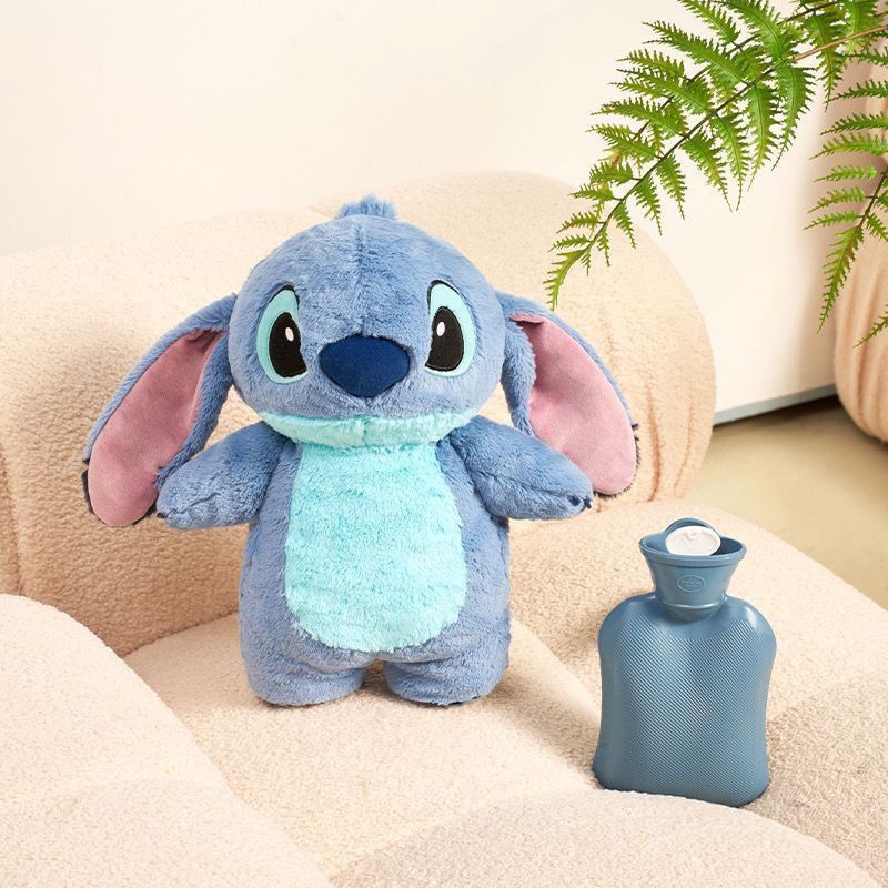 Cute Angel Stitch dolls, hot water bottles, Stitch plush toys, water-filled hand warmers, girls' gifts Specification image