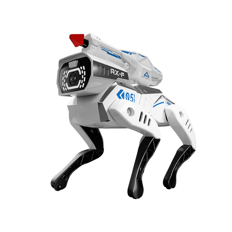 Cross-border children's remote control programming mechanical dog, quadruped robot dog, ai bionic intelligent voice robot, toy boy Item Picture