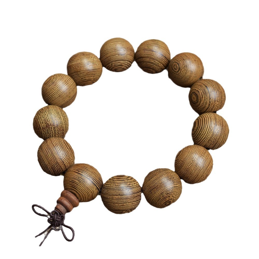 Wholesale chicken wing wood bracelets, Buddhist prayer beads and prayer beads, 108 pieces. Men's and women's bracelets, gift Buddhist prayer beads and prayer beads wholesale, Zen meaning Item Picture