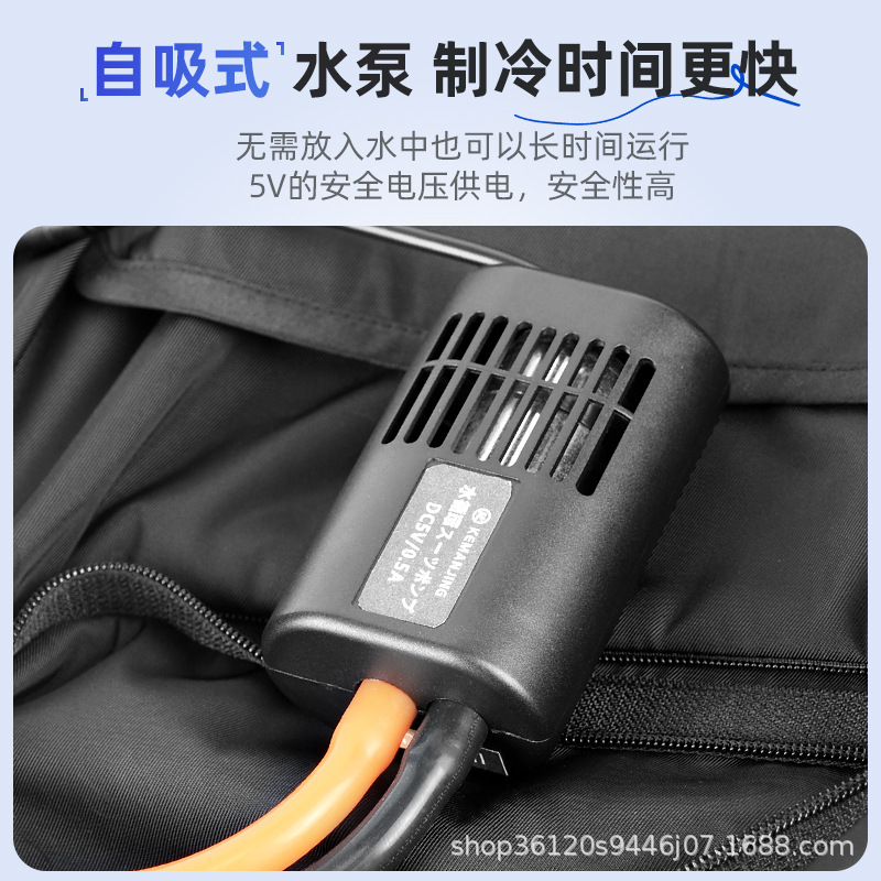 Cold and hot countertop water dispenser, water circulation refrigeration, vest cooling wonder, portable drinking water equipment Application Scenario