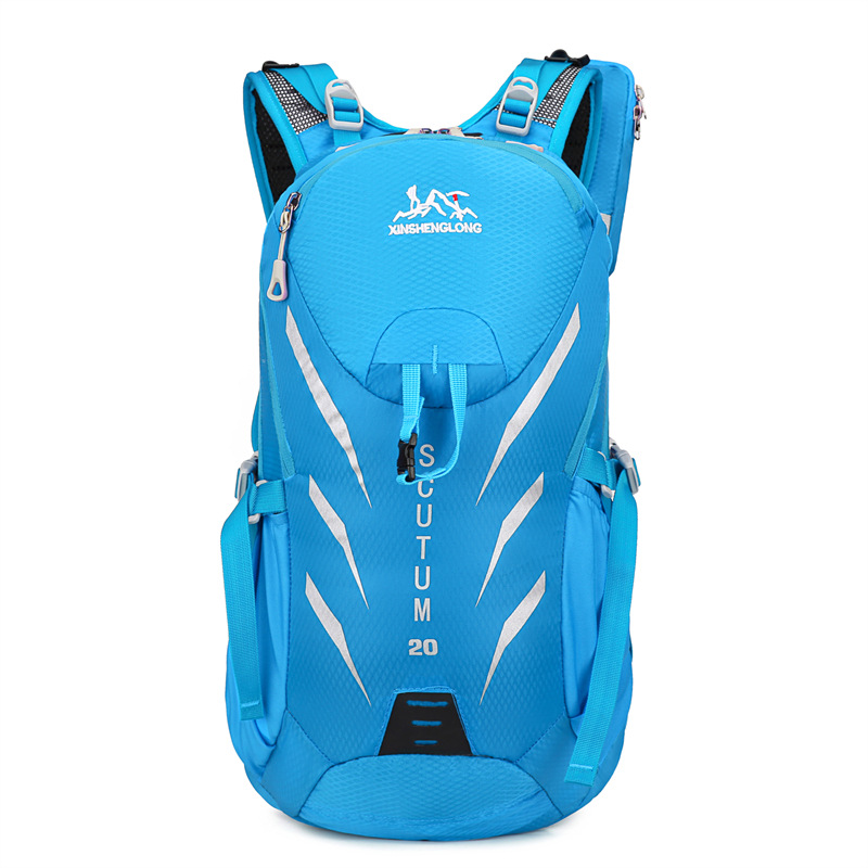 20L outdoor cycling backpack, men's and women's shoulder hiking bag, travel bag, bicycle bag, suspended carrying water bag