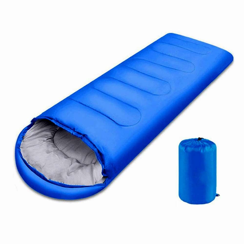 Cross-border outdoor sleeping bag, envelope-style cap sleeping bag, all-season warm and moisture-proof portable camping sleeping bag for adults Item Picture