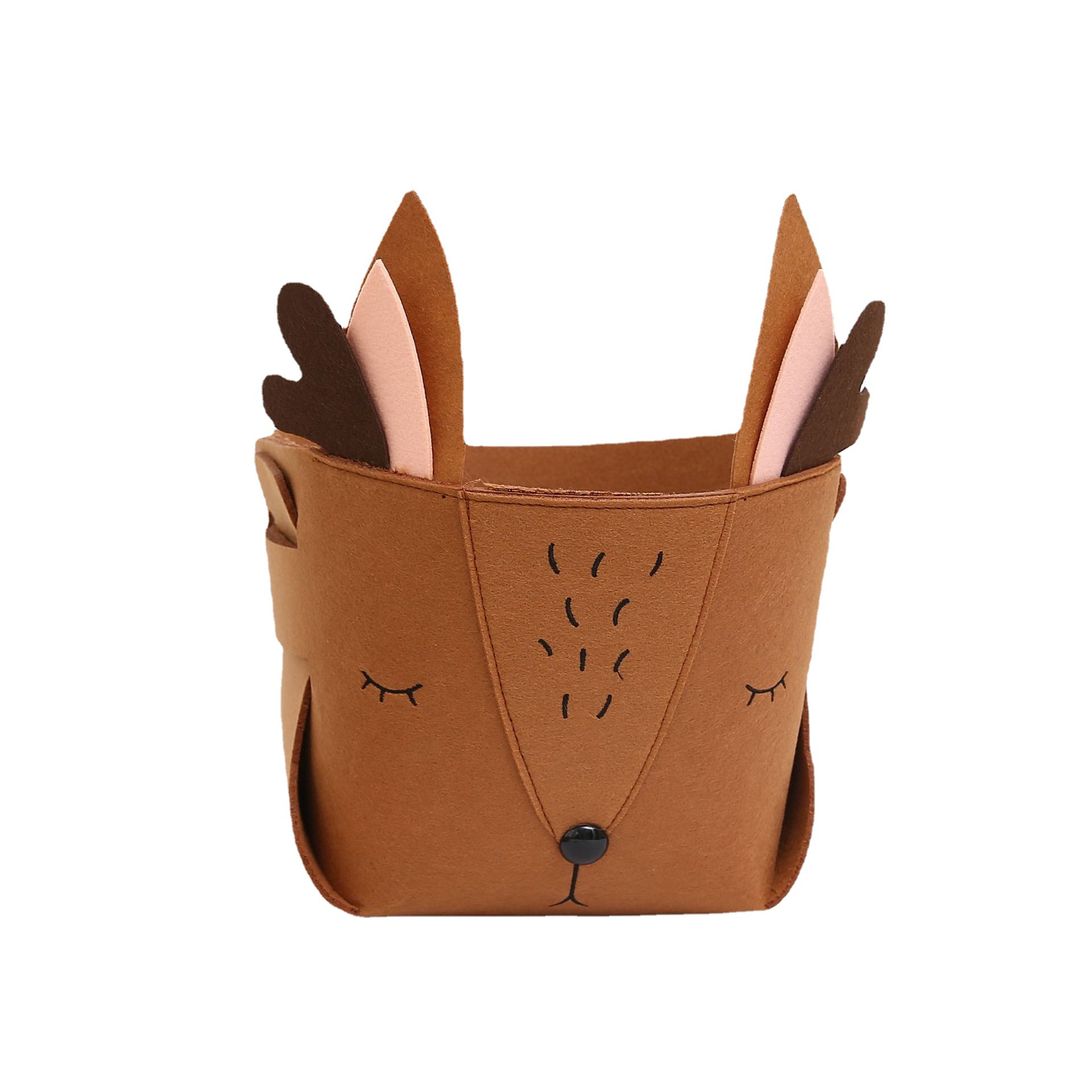 Sorting and storage box, uncovered desktop, toys, clothes, felt drawer, storage box, cosmetics and sundries storage basket