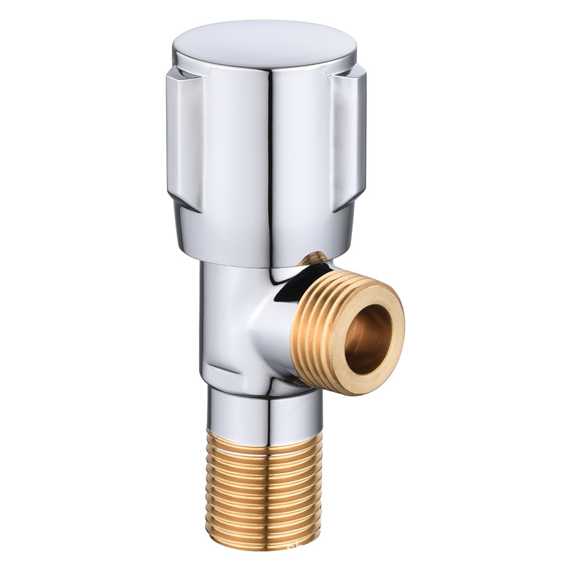 三角阀全铜冷热水器马桶家用大流量球阀三通分水阀门开关一进二出详情图5